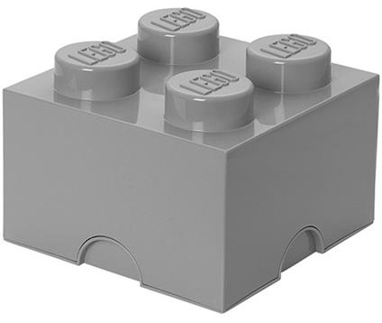 Contenitore LEGO Brick 4 Grigio