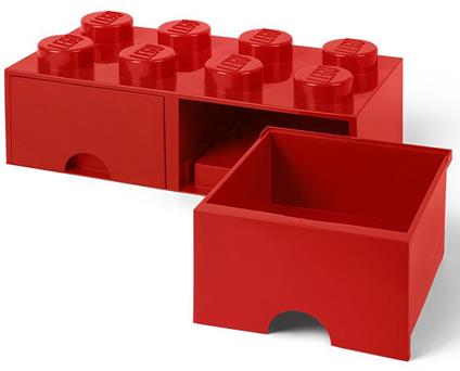 Contenitore LEGO Brick 8 Nero Gadget