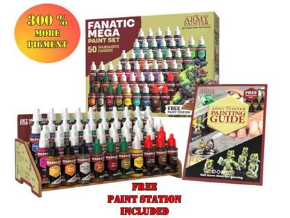 WARPAINTS FANATIC MEGA SET Colori Army Painter