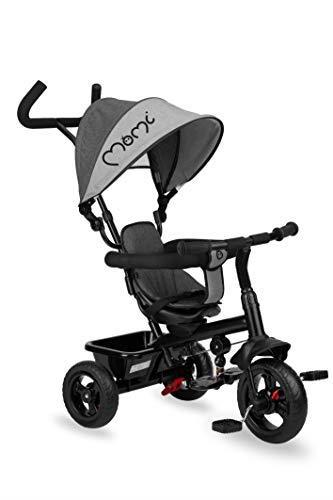 MOMI IRIS 5-in-1 triciclo per bambini con funzione di passeggino, per  bambini da 9