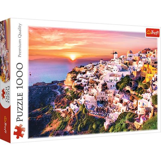 Puzzle da 1000 Pezzi - Sunset Over Santorini - 2