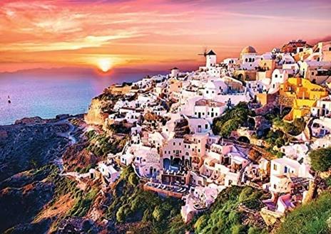 Puzzle da 1000 Pezzi - Sunset Over Santorini - 3