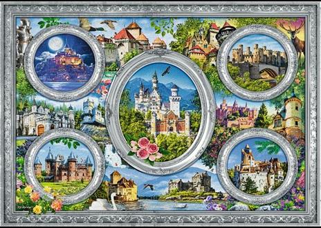 Puzzle da 1000 Pezzi. Castles of the world - 2