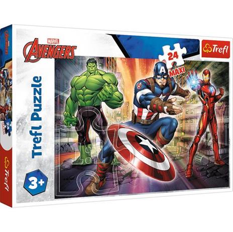 Puzzle da 24 Pezzi Maxi - Avengers: Nel Mondo degli Avengers - 2