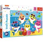 Puzzle da 24 Pezzi Maxi - Baby Shark: Squali Felici