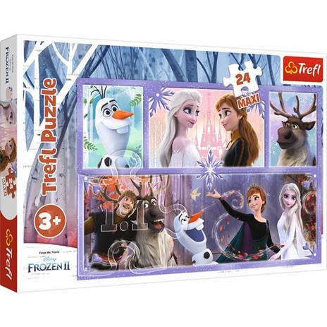 Puzzle da 24 Pezzi Maxi - Frozen 2: Un Mondo Pieno di Magia