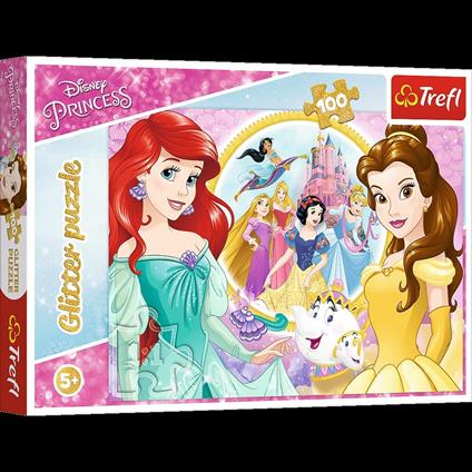 Puzzles - "100 Glitter" - Memories of Bella and Ariel / Disney Princess