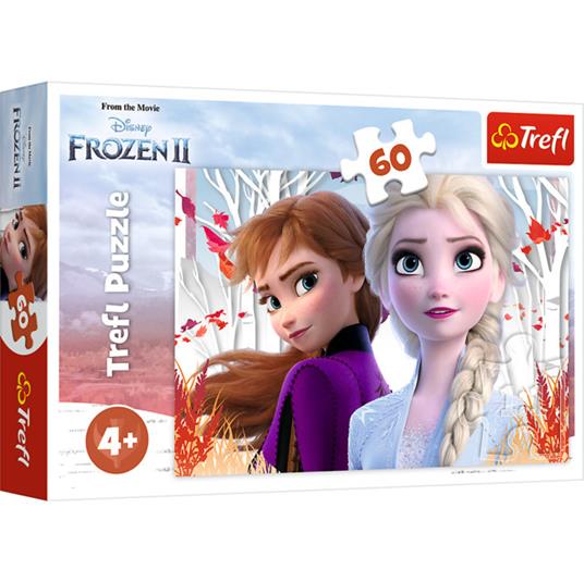 Disney TREFL 60 El. Zaczarowany Lwiat Anny i Elsy Frozen 2 (17333) [Puzzle]