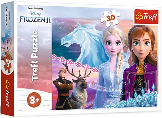 Puzzle da 30 Pezzi - Frozen 2: Il Coraggio delle Sorelle