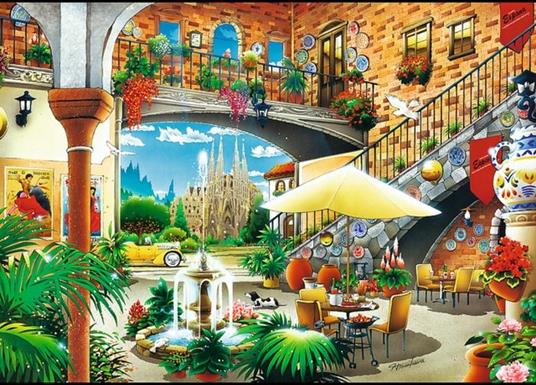 Puzzle da 2000 Pezzi - Vista di Barcelona - 2