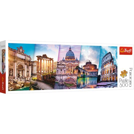 Puzzle Panorama da 500 Pezzi - Traveling to Italy - Trefl - Panorama 500 -  Puzzle da 300 a 1000 pezzi - Giocattoli | IBS