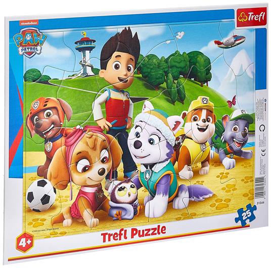 Puzzles - 25 Frame - Paw Patrol on the trail / Viacom PAW Patrol