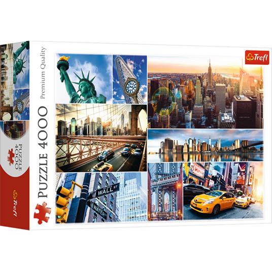 Puzzle da 4000 Pezzi - New York Collage