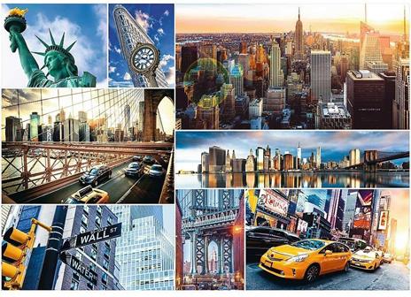 Puzzle da 4000 Pezzi - New York Collage - 2