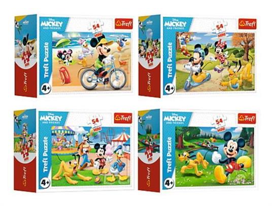 Puzzles - 54 Mini - A day with friends / Disney Standard Characters - 2