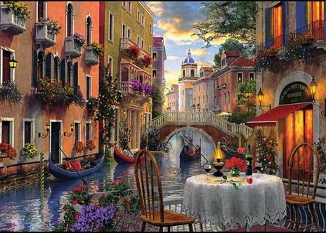 Puzzle da 6000 Pezzi - Romantic supper - 2