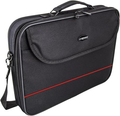 Esperanza Borsa Porta Computer 15.6" con Tracolla - Classic Red - ET101R