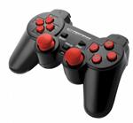 Esperanza EGG106R periferica di gioco Gamepad PC,Playstation 2,Playstation 3 Analogico/Digitale USB 2.0 Nero, Rosso