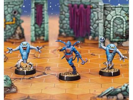 MOTU-BATTLEG.W5 EVIL WARRIORS SPA Gioco Da Tavolo Archon Games