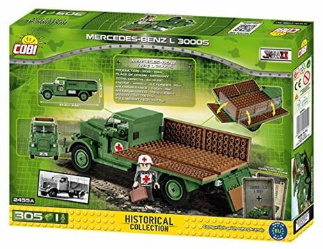 Costruzioni Cobi. Small Army 2455. Mb L3000 4X2 3.1 Ton Truck - 11