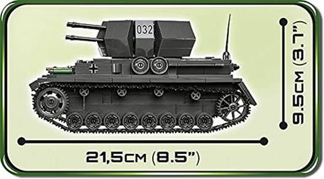 Cobi World War II Flakpanzeri Wirbelwind 580 Pz - 3