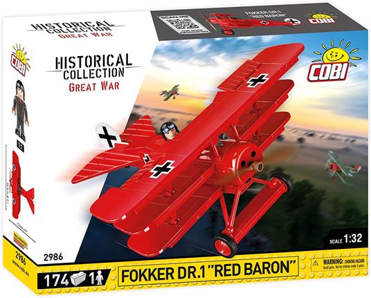 COBI 2986 - Seta per costruzione, colore: Rosso