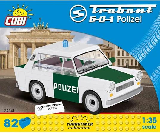 Cobi Cars Trabant 601 Polizei 82 Pcs