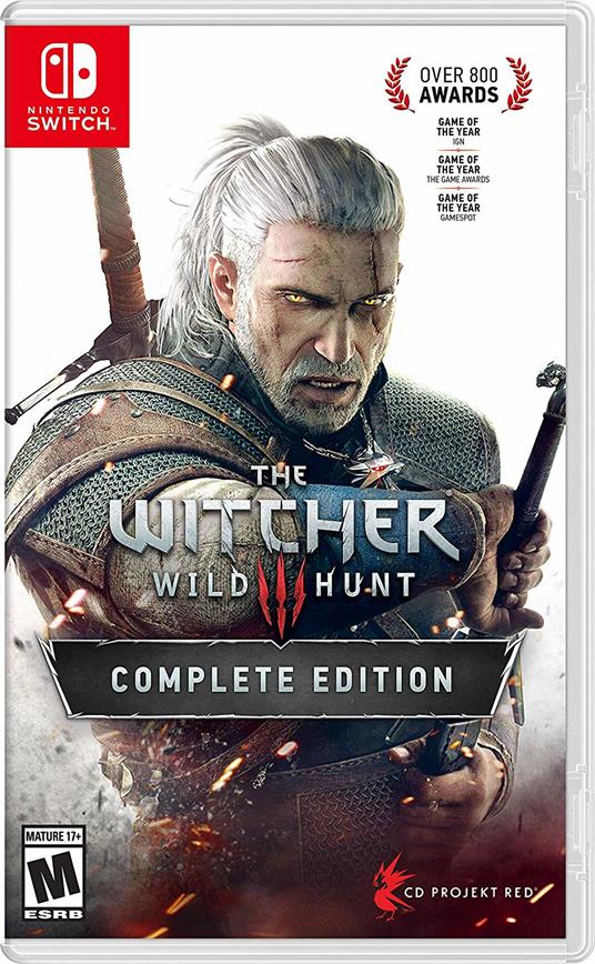 BANDAI NAMCO Entertainment The Witcher 3: Wild Hunt - Complete Edition, Switch videogioco Nintendo Switch Inglese