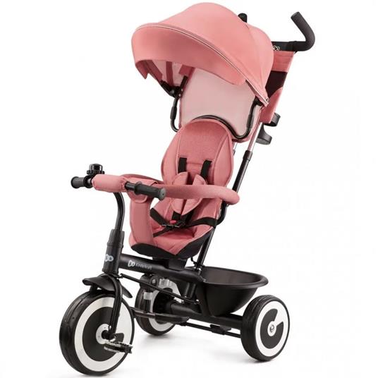 Kinderkraft Triciclo Evolutivo con Maniglione Aston Rose Pink