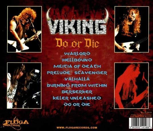 Do or Die (Reissue) - CD Audio di Viking - 2