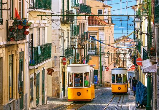 Castorland Lisbon Trams, Portugal Puzzle 1000 pz