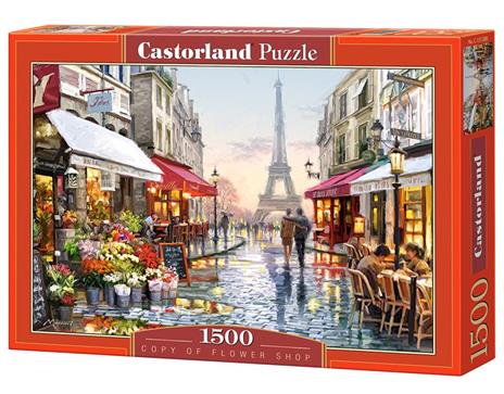 Castorland Flower Shop 1500 pcs Puzzle 1500 pz Città