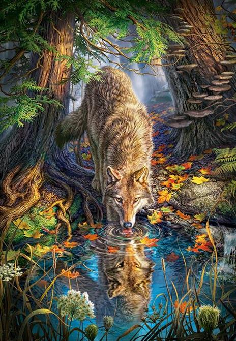 Castorland Wolf in the Wild Puzzle 1500 pz