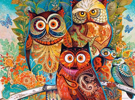 Castorland Owls 2000 pcs Puzzle 2000 pz - 2