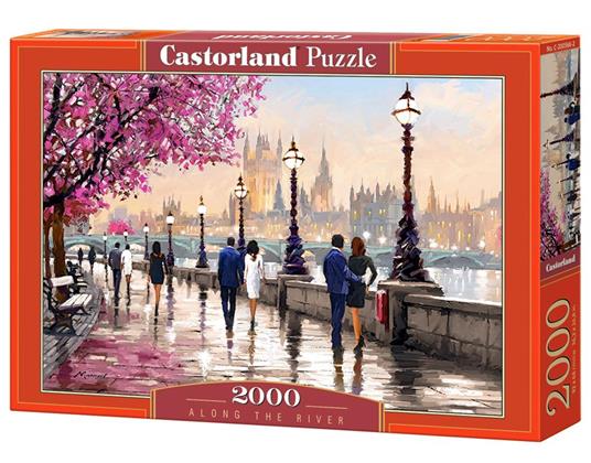 Castorland Along the river 2000 pcs Puzzle 2000 pz Città