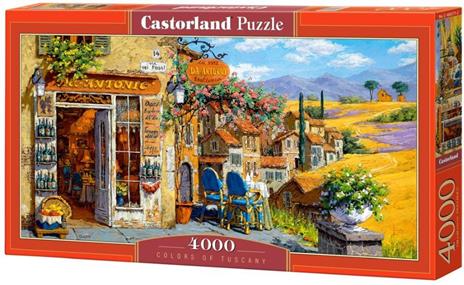 Castorland Colors of Tuscany 4000 pcs Puzzle 4000 pz Città