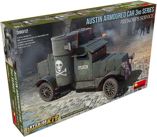 1/35 Austin Armoured Car 3rd Series Freikorps Service Interior Kit