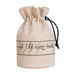 Q-WORKSHOP - BORSA PORTA DADI - ELVISH (BEIGE/BLACK)