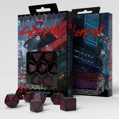 Cyberpunk Red - Set Dadi Poliedrici. Gioco da tavolo