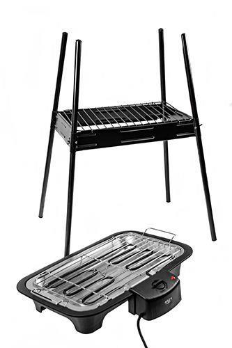 Adler AD 6602 2000 W Grill Elettrico Da tavolo Nero - 2