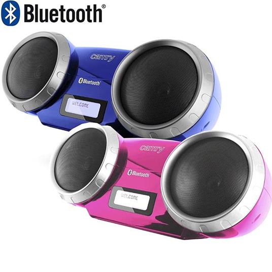 Cassa Speaker Bluetooth Wireless Altoparlante Portatile Ingresso USB AUx  Radio - Camry - TV e Home Cinema, Audio e Hi-Fi | IBS
