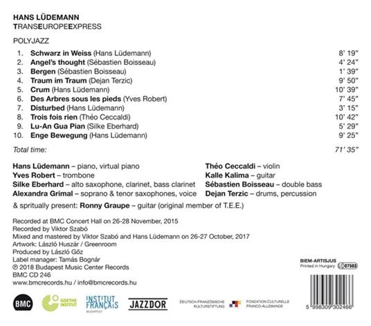 Polyjazz - CD Audio di Hans Lüdemann - 2