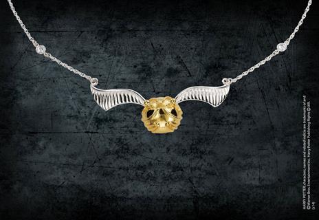 Harry Potter Necklace The Quidditch Golden Snitch