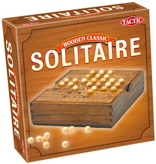 Tactic Solitaire Strategia Bambini e Adulti. Gioco da tavolo