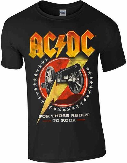 Ac/Dc: For Those About To Rock New (T-Shirt Unisex Tg. M)