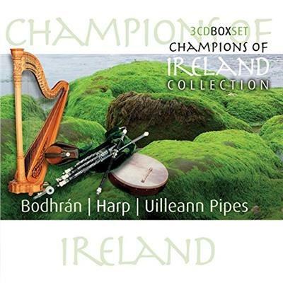 Champions of Ireland Collection. Bodhràn Harp and Uilleann Pipe - CD Audio
