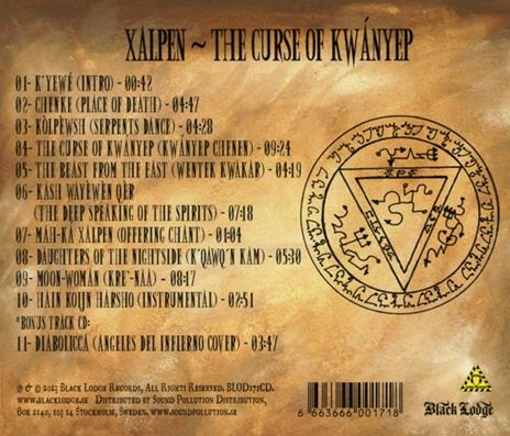Curse Of Kwanyep - CD Audio di Xalpen - 2