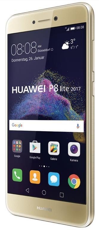 Huawei P8 Lite 2017 Dual SIM 4G 16GB Gold - smartphones (13.2 cm (5.2"),  1920 x 1080 pixels, Flat, LTPS, 16.78 million colours, 16:9) - Huawei -  Informatica | IBS
