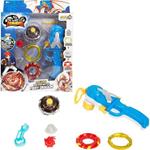 INFINITY NADO TOUPIE WITH REVERSIBLE MAGNETIC LAUNCHER FIERY DRAGON Nuovo Nado Non-Stop Battle Deluxe Spinner with Launcher Ma