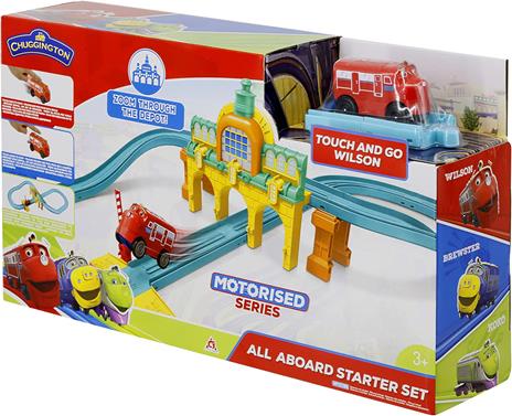 Chuggington All Aboard Starter Set Giocattolo con Accessori Gioco Idea Regalo